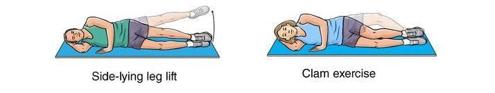 Side-Lying Leg Lift exercise
