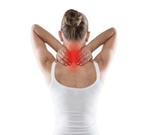 Behind the neck pain